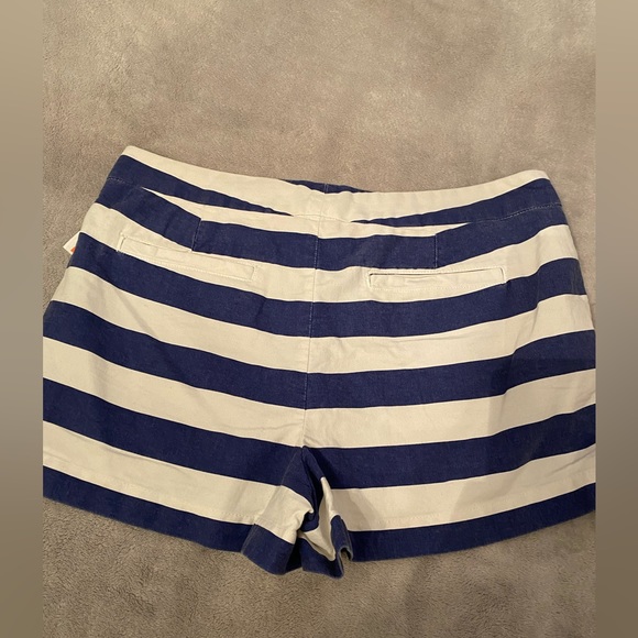 NWT blue and white striped shorts - Picture 2 of 3